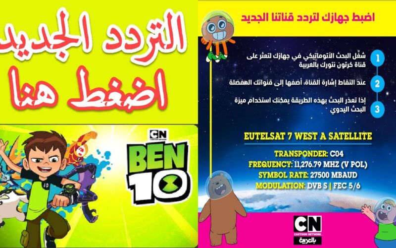 CN Arabia HD.. تردد قناة كرتون نتورك بالعربية الجديد 2022 على قمر نايل سات وعرب سات