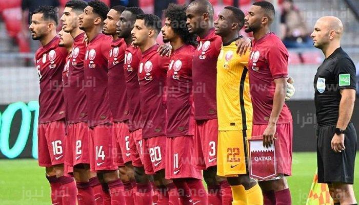 مفاجات جديدة في تشكيلة قطر امام الإكوادور اليوم